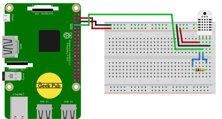 4 Pin DHT11 & Pi Setup